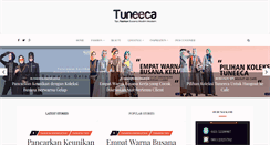 Desktop Screenshot of blog.tuneeca.com